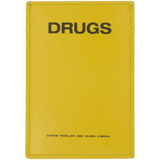 Photo: Raf Simons Yellow Drugs Card Holder
