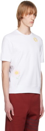 Thom Browne White Flower T-Shirt