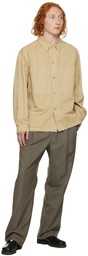 LEMAIRE Beige Garment Dyed Jacket