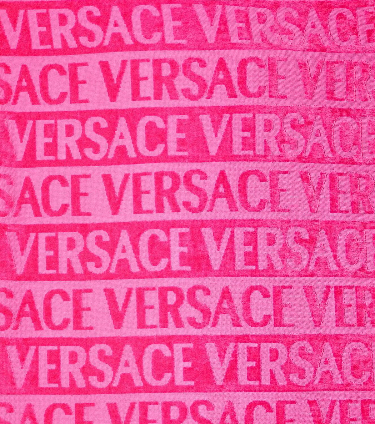 Versace Home Versace Allover cotton terry bathrobe