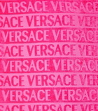 Versace Home Versace Allover cotton terry bathrobe