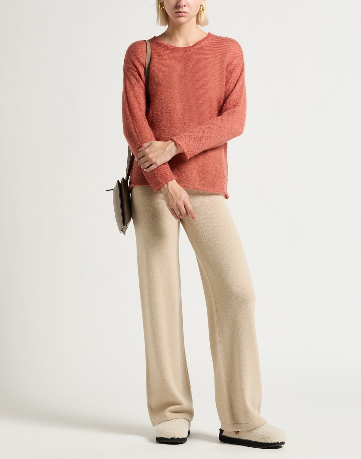 Crossley Womens Sweater Antique rose