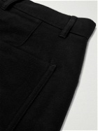 Séfr - Santana Straight-Leg Lyocell and Cotton-Blend Suit Trousers - Black