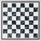 Versace Black Barocco Checkers & Chess Set