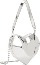 SIMONMILLER Silver Molded Heart Bag