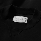 Sacai Men's MA- Crew Sweat in Black