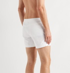 TOM FORD - Slim-Fit Mid-Length Swim Shorts - White