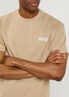 Givenchy Logo-appliquéd Cotton T-shirt Beige