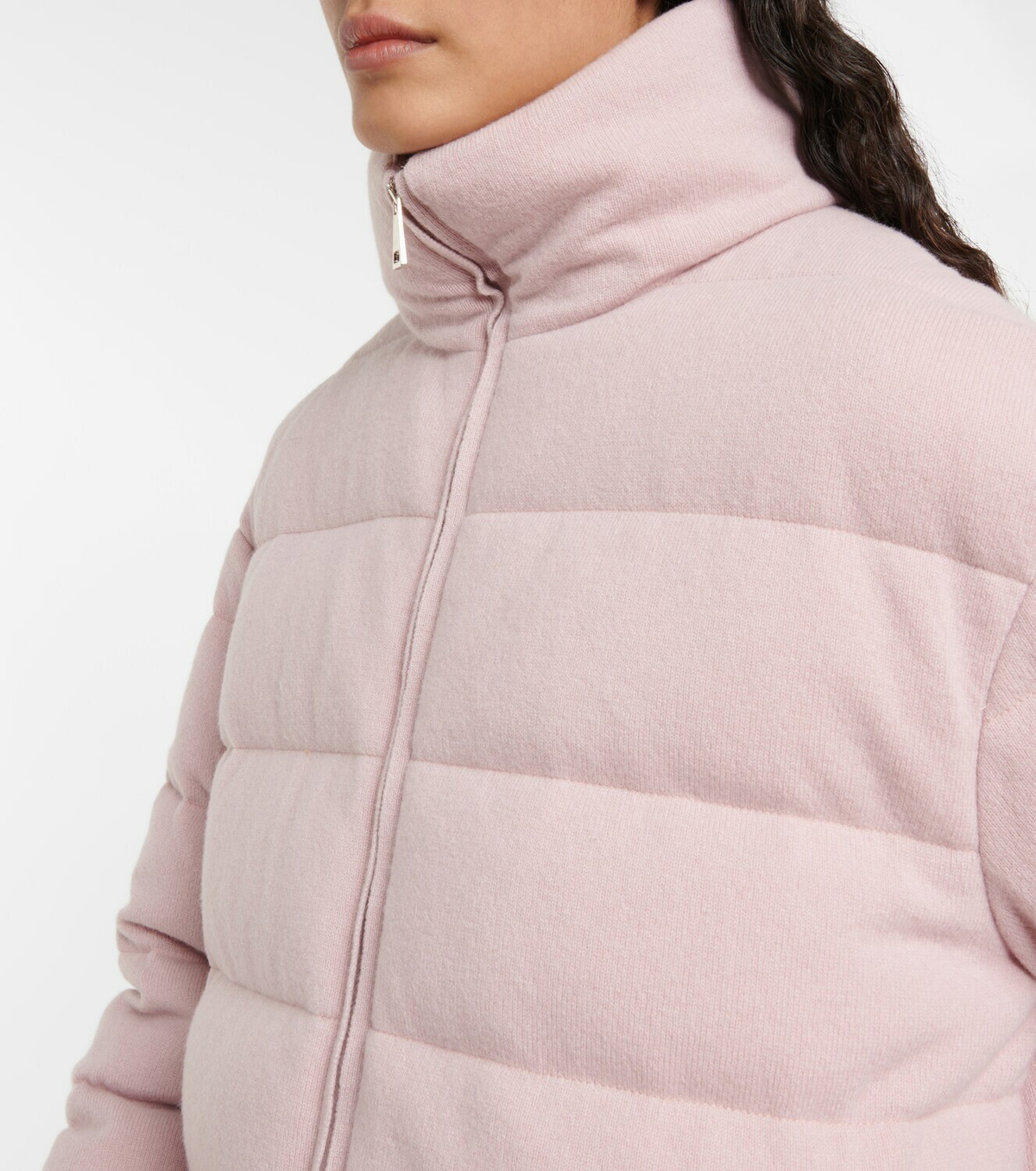 Moncler - Cayeux wool and cashmere down jacket Moncler