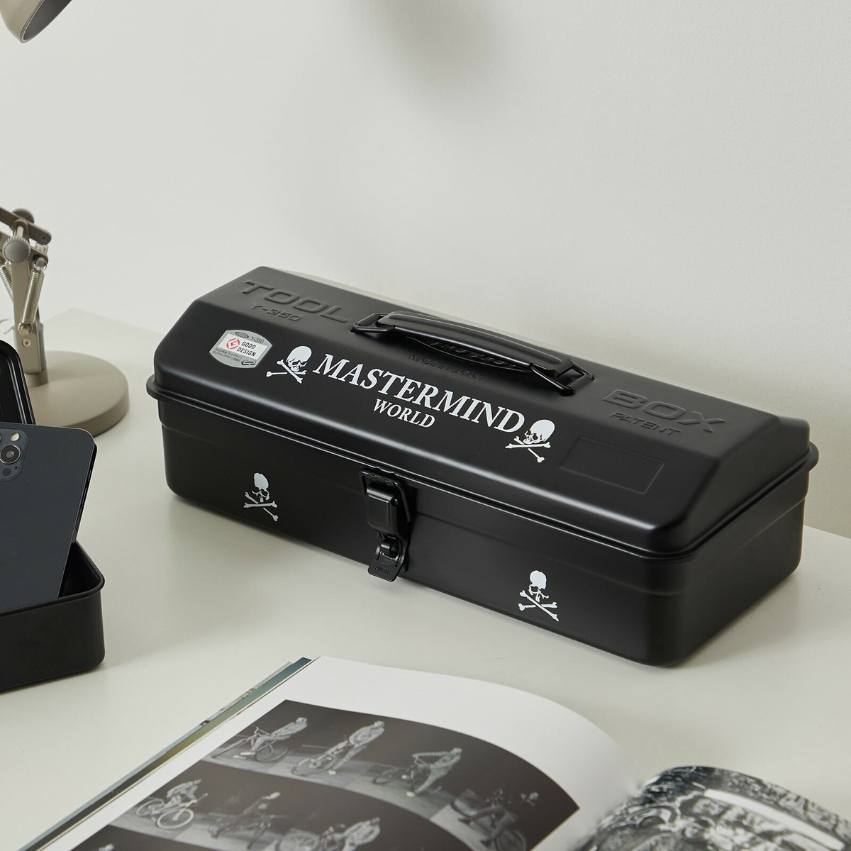 MASTERMIND WORLD Men's x TOYO Large Tool Box in Black