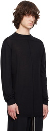Rick Owens Black Temple Oversized Level Sweater
