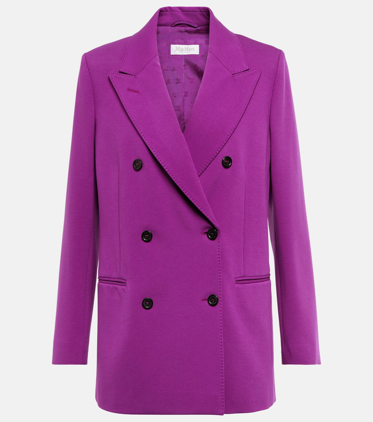 Max Mara - Callas double-breasted jersey blazer