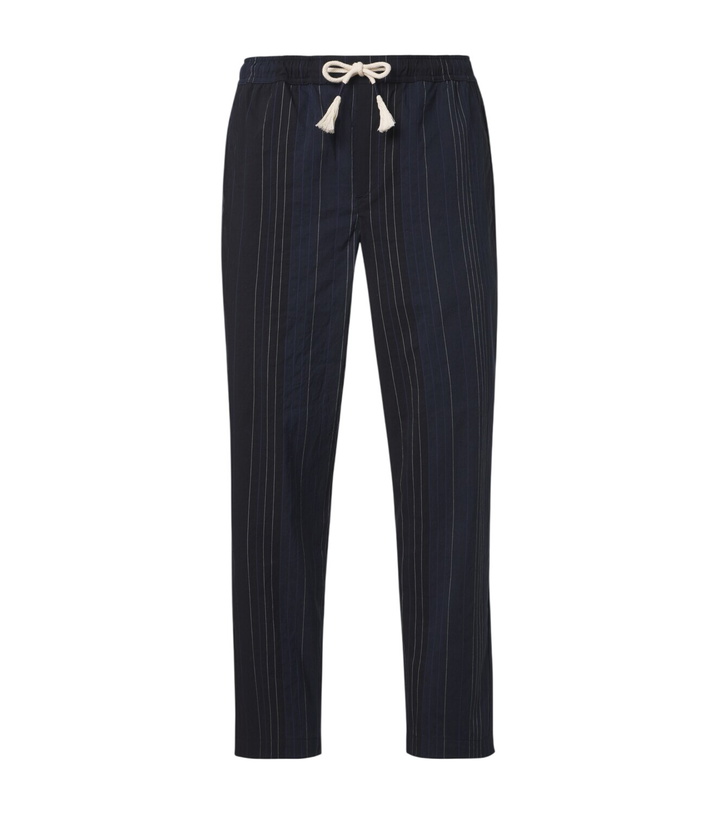 Photo: Orlebar Brown Sonoran striped cotton straight pants