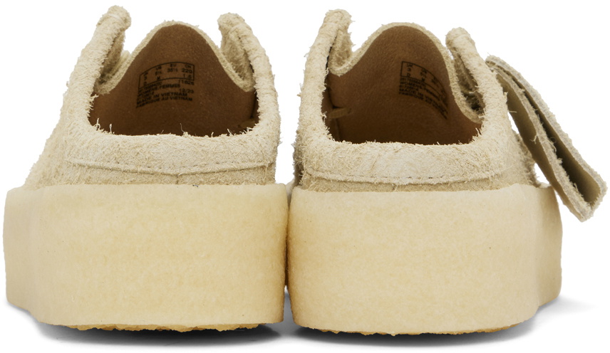 Clarks Originals Beige Wallabee Cup Lo Loafers