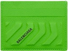 Balenciaga Green Car Card Holder