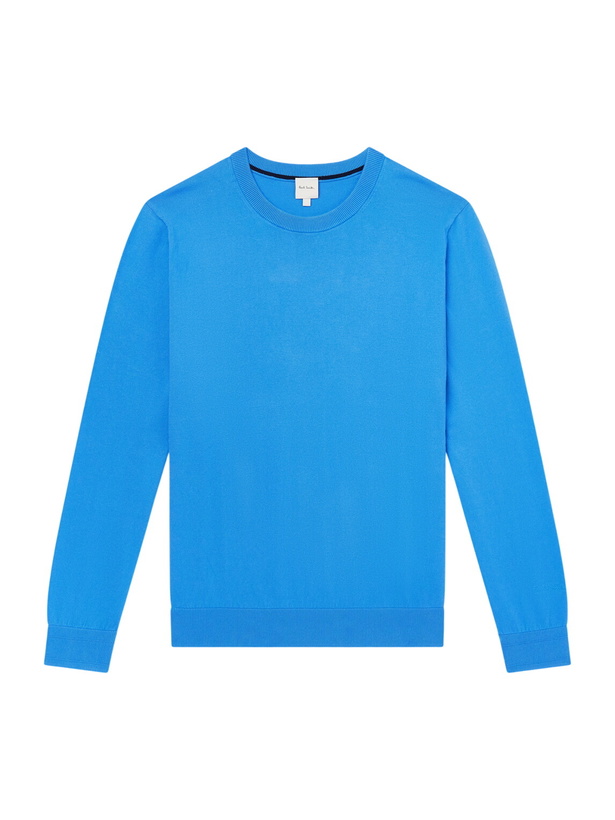 Photo: Paul Smith - Organic Cotton Sweater - Blue