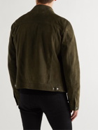 TOM FORD - Suede Overshirt - Green