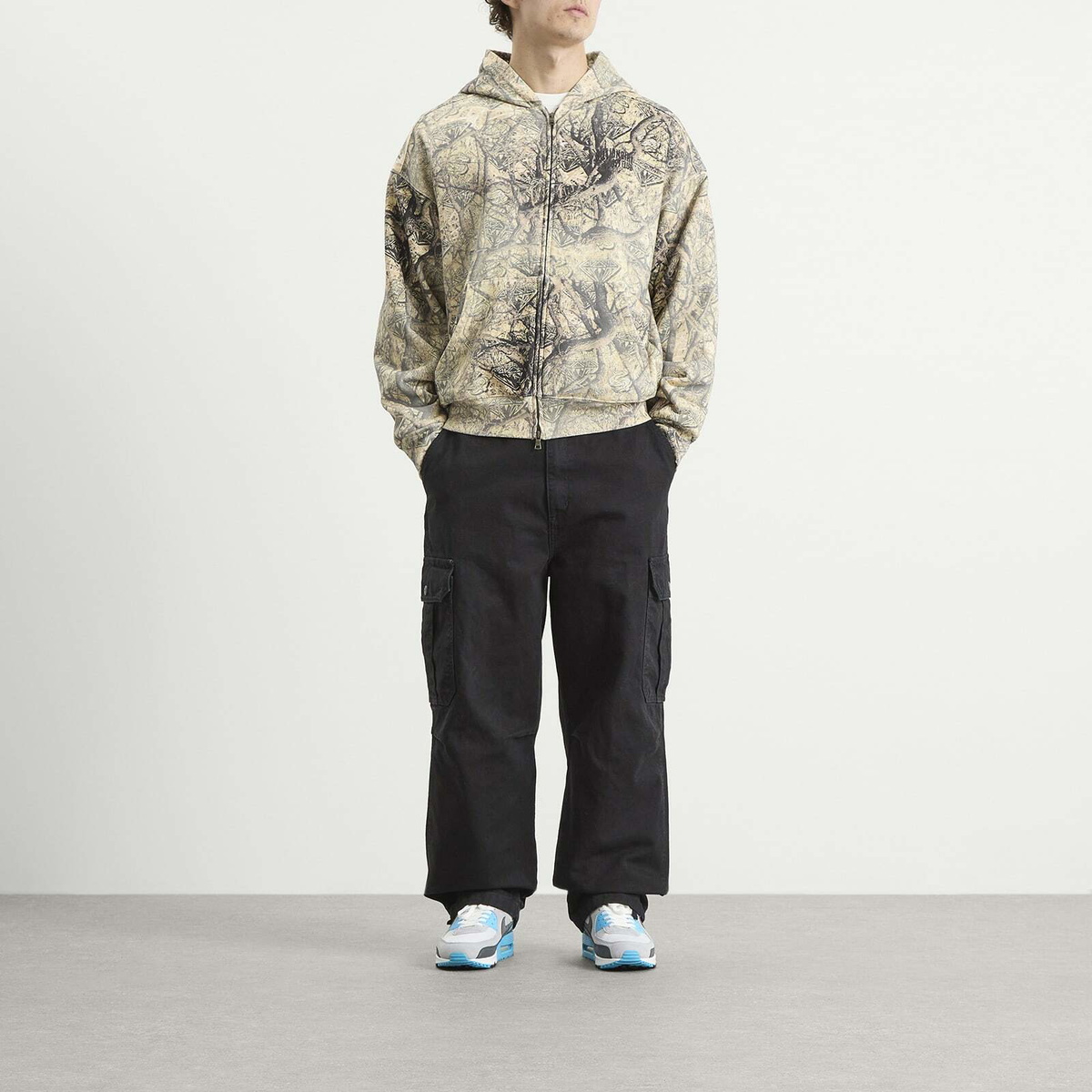 Billionaire Boys Club Men's Diamonds & Dollars Tree Oversized in Camo