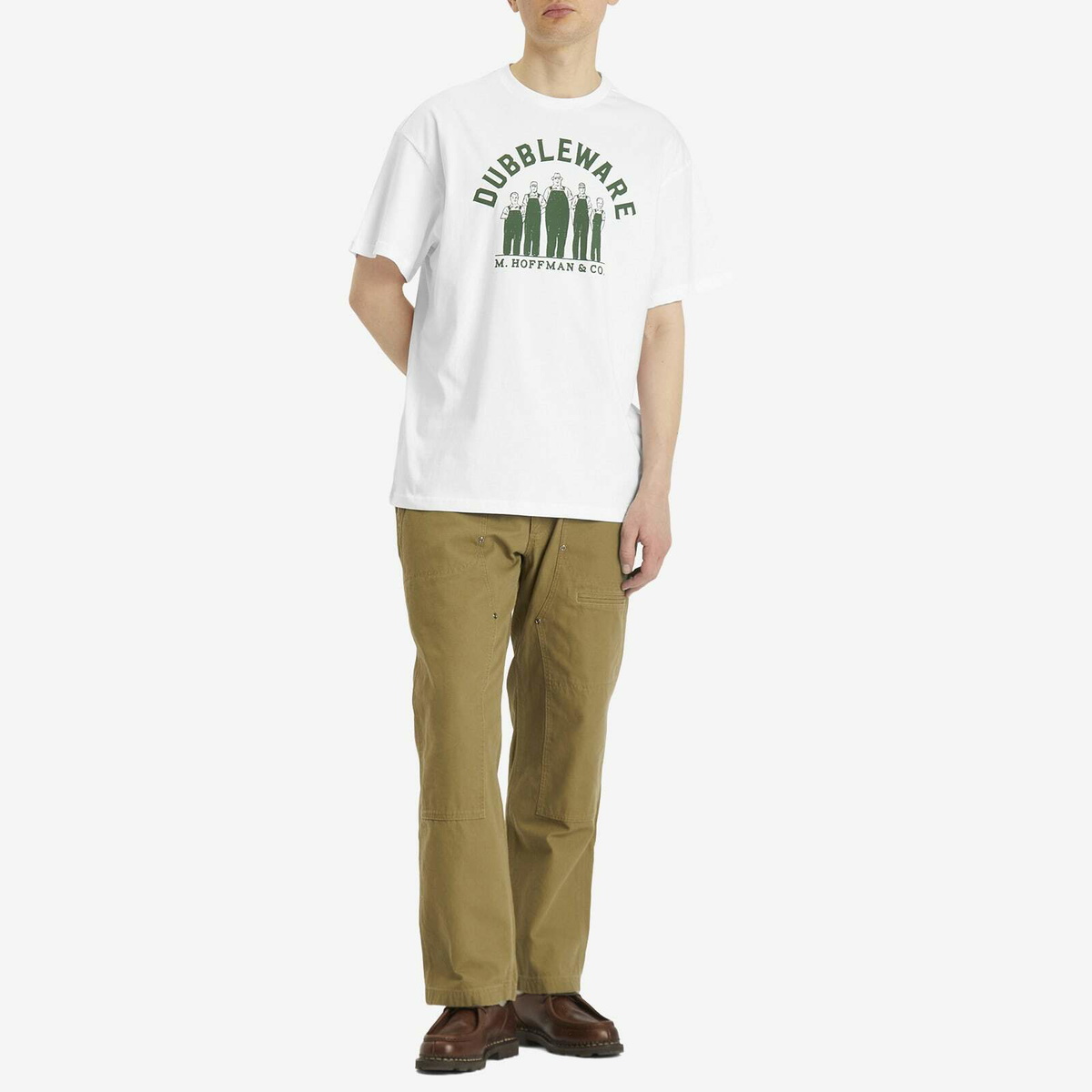 Dubbleware Men's Hoffman T-Shirt in White