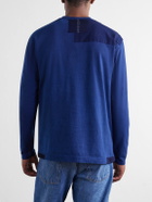 Blue Blue Japan - Nenrin Patchwork Cotton-Jersey T-Shirt - Blue