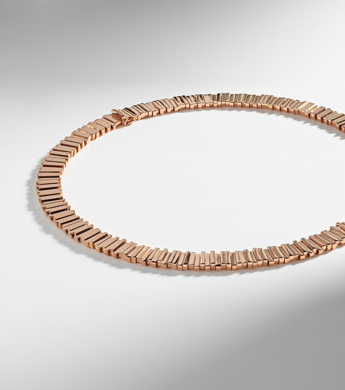Suzanne Kalan Jagged 18kt rose gold necklace