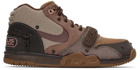 Nike Brown Travis Scott Edition Air Trainer 1 SP Sneakers