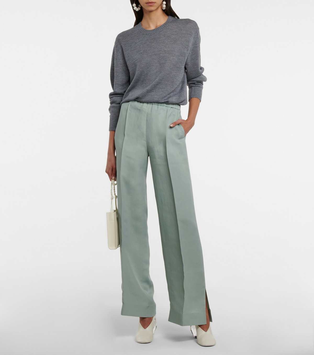 Jil Sander - High-rise wide-leg pants Jil Sander