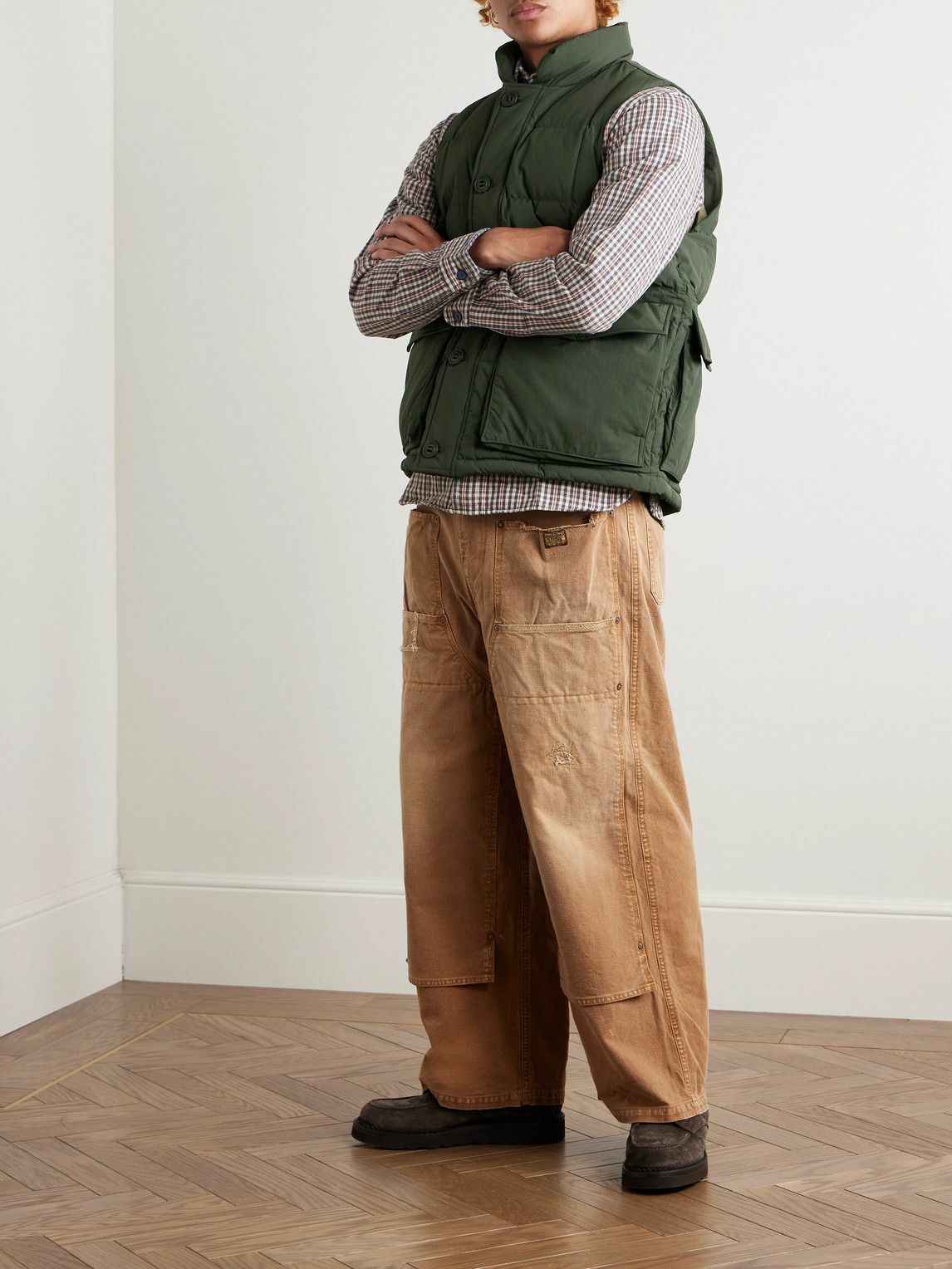 FrizmWORKS - Karakoram Quilted Nylon Down Gilet - Green