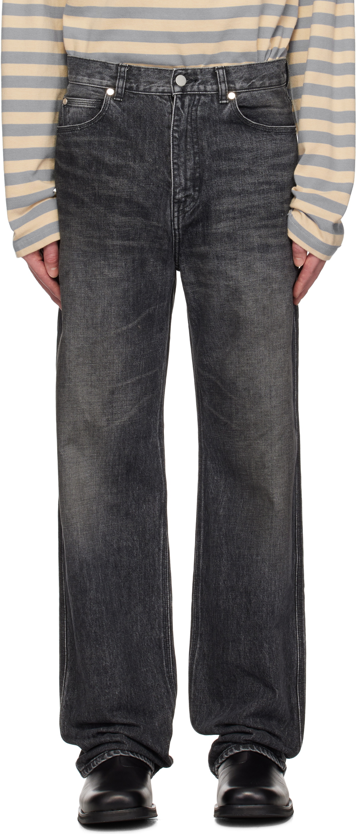 OUAT Gray Office Jeans
