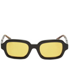 Bonnie Clyde Shy Guy Sunglasses in Black/Sunglow