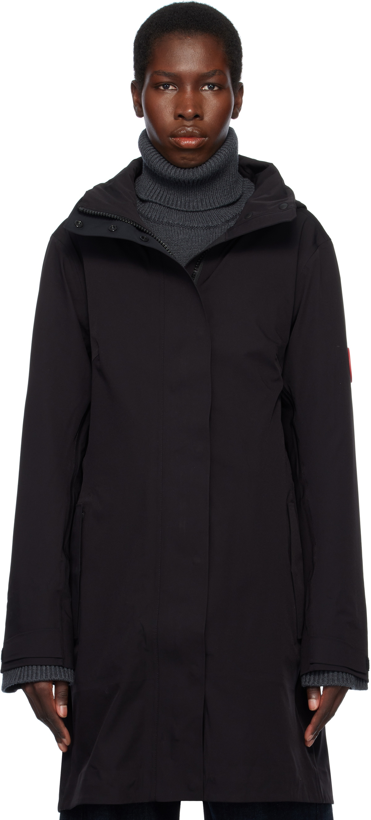 Canada Goose Black Cardero Rain Coat