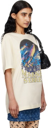 Marine Serre Off-White Printed T-Shirt