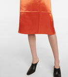 Loewe Satin midi dress