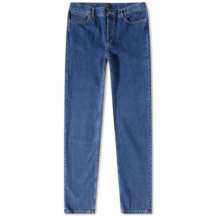 Photo: A.P.C. Men's Petit New Standard Jean in Vintage Wash