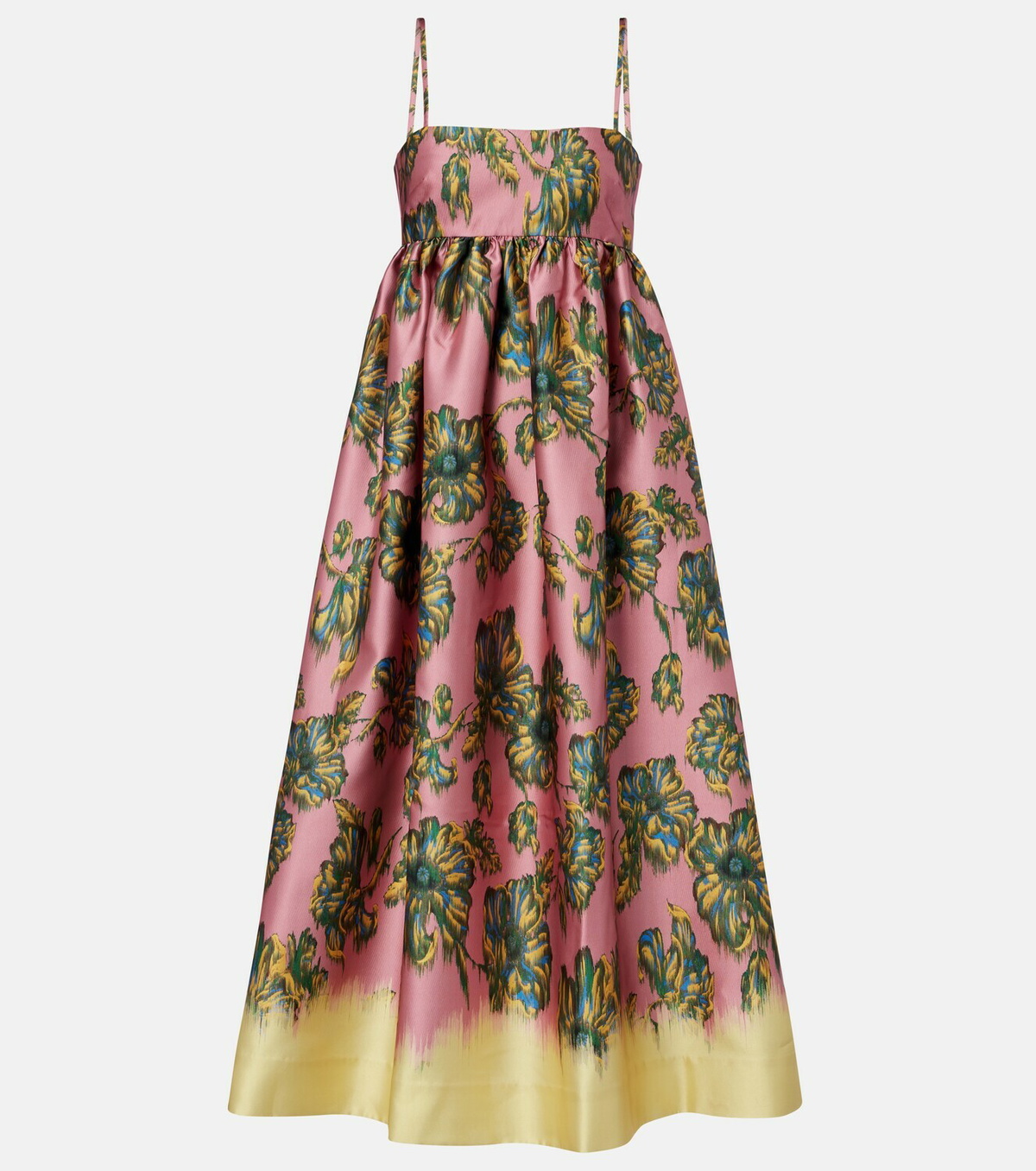 Alémais Faye floral midi dress