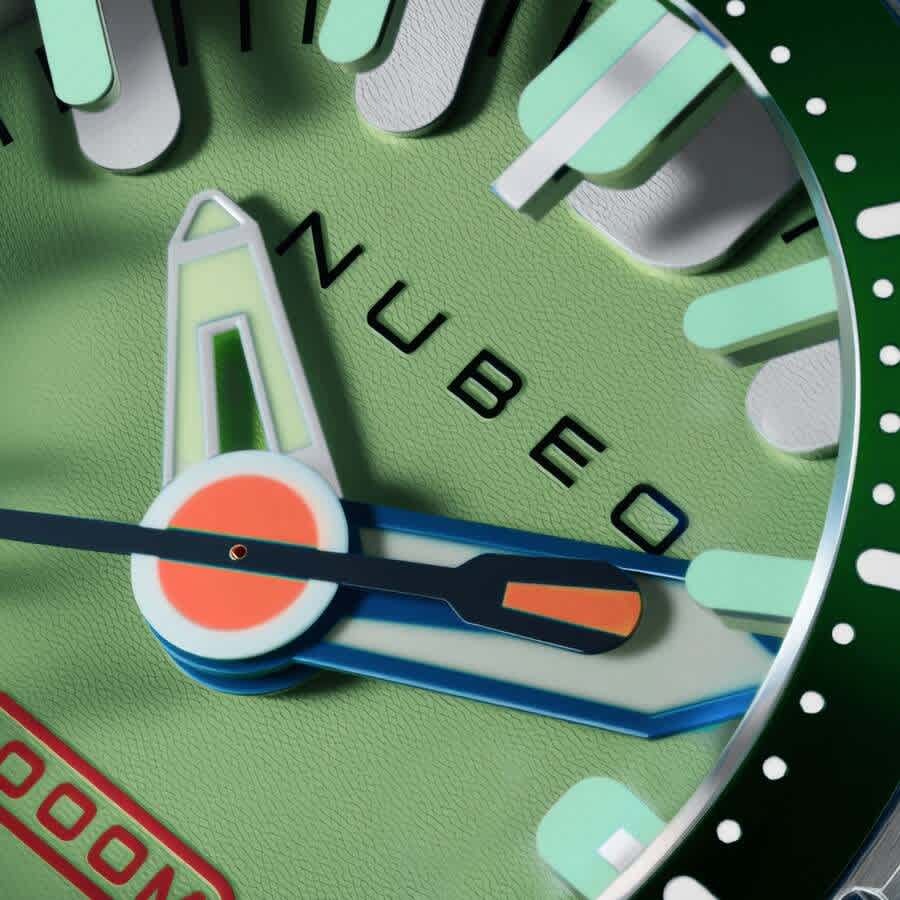 Nubeo Aluminaut Automatic Green Dial Mens Watch NB-6115-99