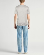 Drumohr Mens T-shirt in Grey