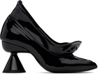 Paula Canovas Del Vas Black Diablo Saturn Heels
