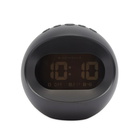 Newgate Clocks Centre of Earth LED Alarm Clock in Black