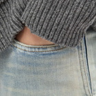 Saint Laurent Men's Skinny 5 Pocket Jean in Light Fall Blue