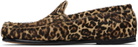 A.P.C. Black & Tan Swan Loafers