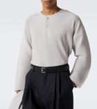 Homme Plissé Issey Miyake Monthly Colors: September pleated Henley shirt