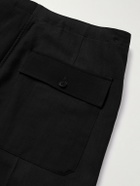 Kaptain Sunshine - Straight-Leg Wool-Twill Drawstring Suit Trousers - Gray