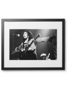 Sonic Editions - Framed 1976 Bob Marley Live at The Hammersmith Odeon Print, 16&quot; x 20&quot;