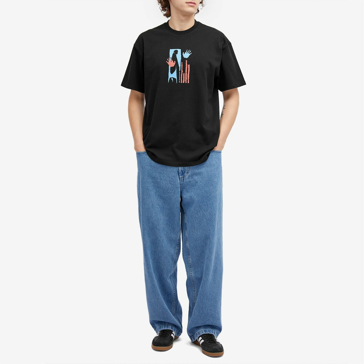 Polar Skate Co. Men's Big Boy Jeans in Mid Blue Polar Skate Co.