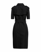 Burberry Womens Overcoat & Trench Coat in Black