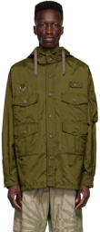 Engineered Garments Green Nylon Jacket