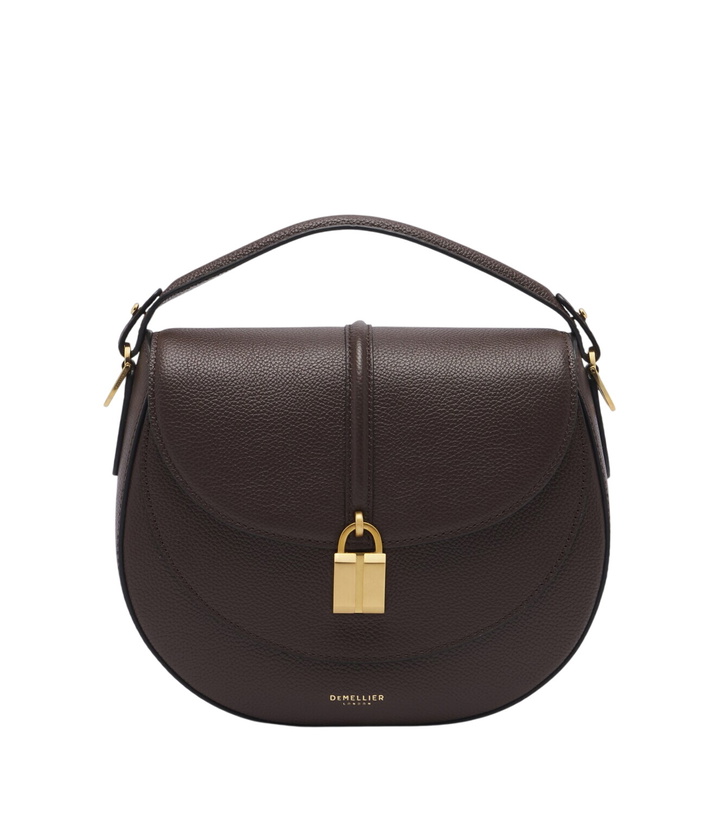 Photo: DeMellier Siena Saddle Small leather crossbody bag