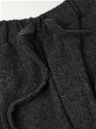 Massimo Alba - Keywest Straight-Leg Cotton and Cashmere-Blend Drawstring Trousers - Gray