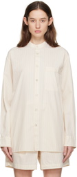Tekla Off-White Birkenstock Edition Pyjama Shirt